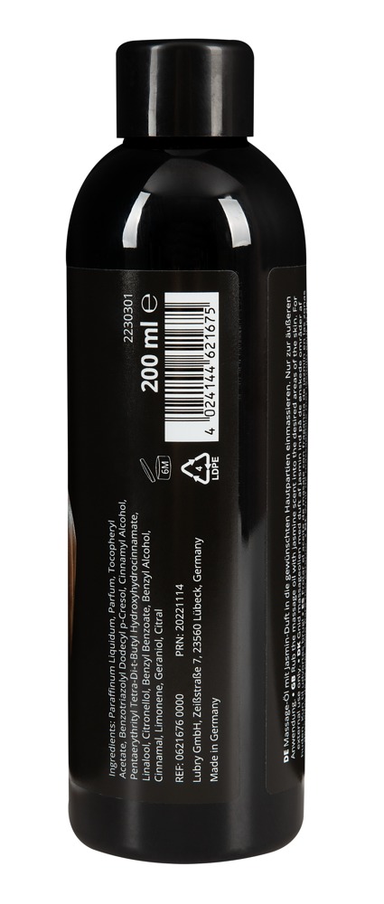 Erotic Massage Oil Jasmin 200 ml
